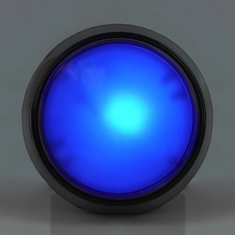 Arcade Button 60mm, blau, LED 12V DC – Ansicht 2