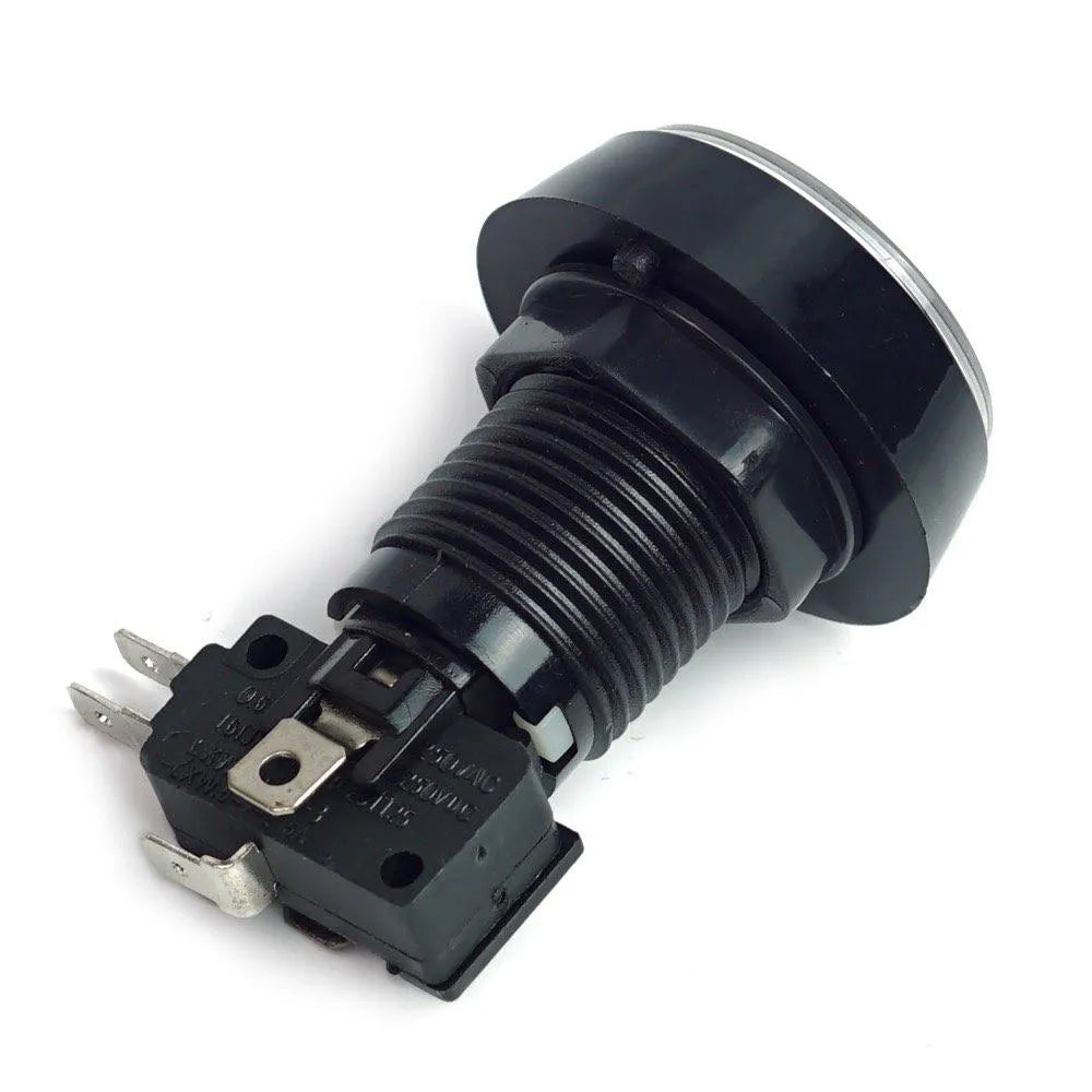 Arcade Button 44mm, weiß, LED 12V DC – Ansicht 3