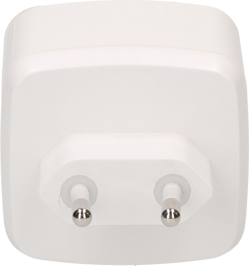 USB Schnellladeadapter 1x USB-C PD 1x USB-A 45W weiss