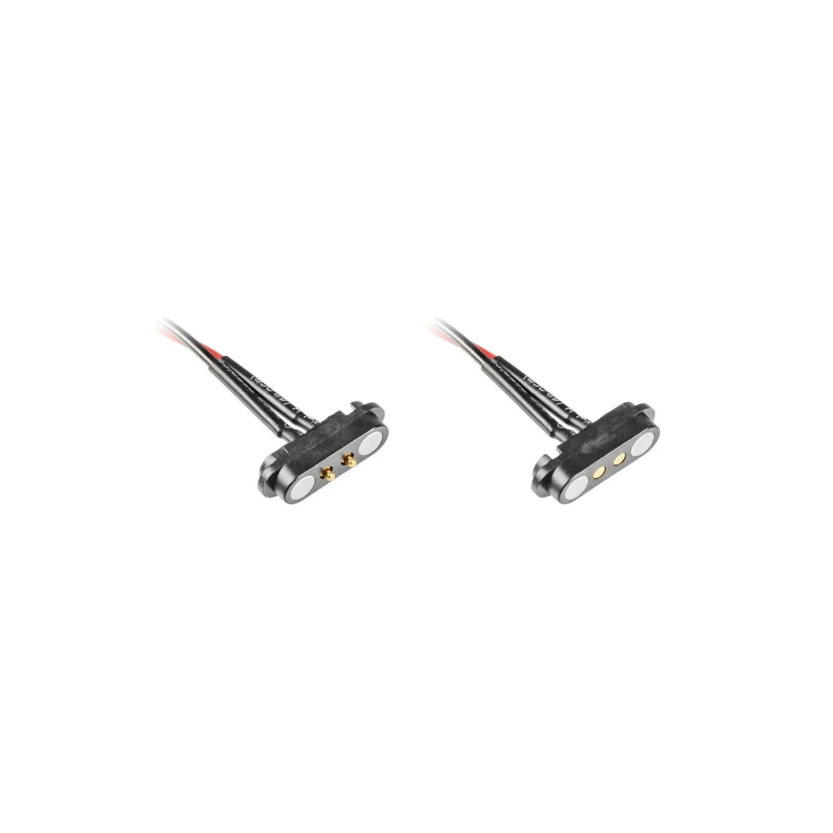 Pogo-Pin Stecker und Sockel, magnetisch, 2-polig