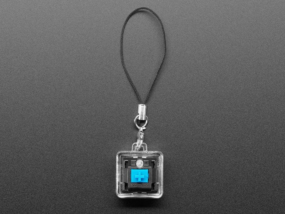 Adafruit beleuchteter Schlüsselanhänger, blaue LED – Ansicht 2