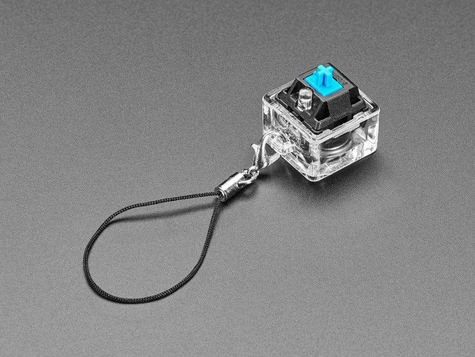 Adafruit beleuchteter Schlüsselanhänger, grüne LED – Ansicht 1