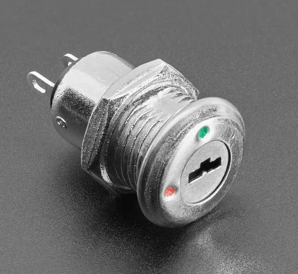 Adafruit On-Off Key Lock Switch – Ansicht 1