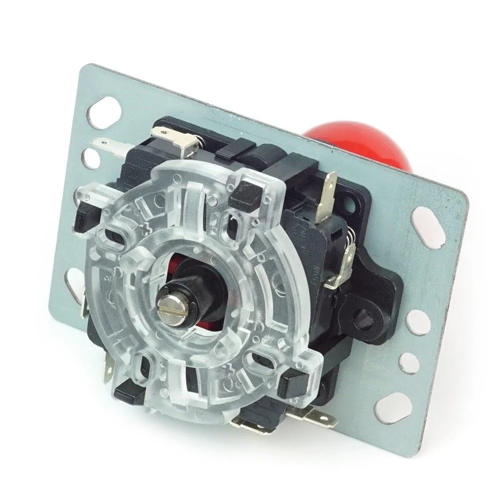 Arcade Joystick 65,3mm, rot – Ansicht 2