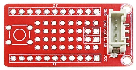Elecrow Crowtail Protoboard 2.0, Lochrasterplatine, 4-Pin Kabel, 2,54mm