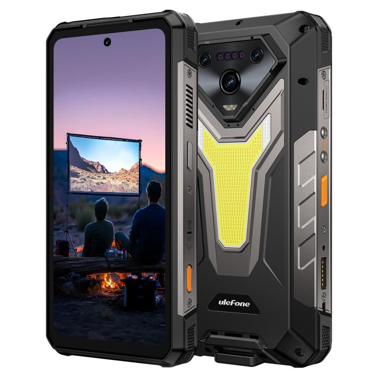 Ulefone Armor 34 Pro+ Projektor, 16 GB + 512 GB, Nachtsicht, robustes Smartphone (IP68/IP69K)