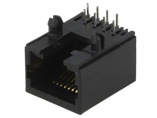 RJ45 Buchse 8P8C, 90°-Winkel