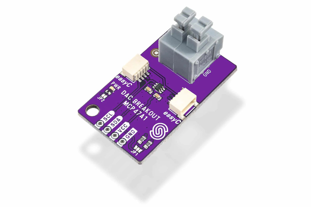 Soldered MCP47A1 6-Bit 1-Kanal DAC Breakout, I2C, Qwiic, 1,8–5,5V