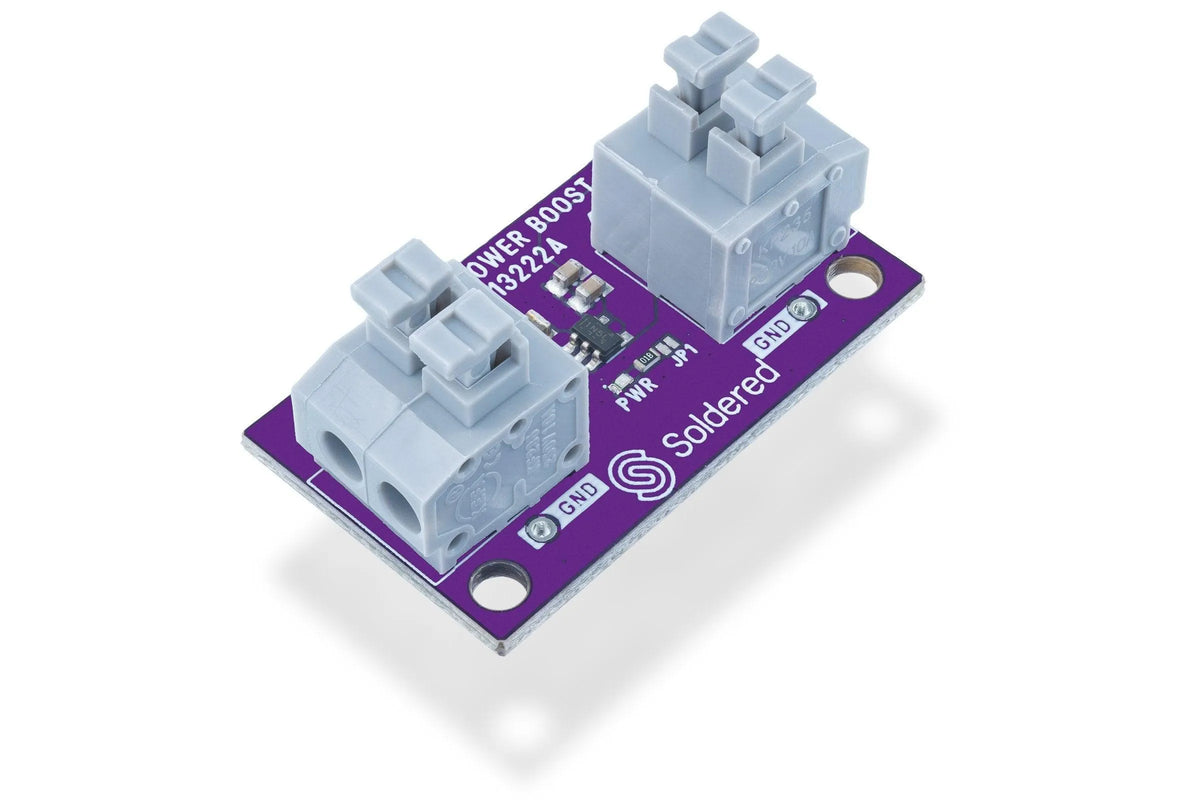 Soldered TPS613222A Mini Boost-Konverter, bis 5,5V, Federklemmen