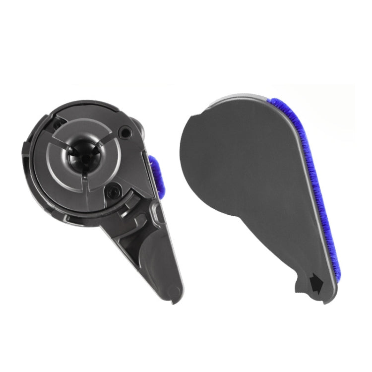 Saugkopf-Seitenabdeckung aus weichem Samt für Staubsauger, For Dyson V7 V8 V10 V11 V15, For Dyson Slim Light Version