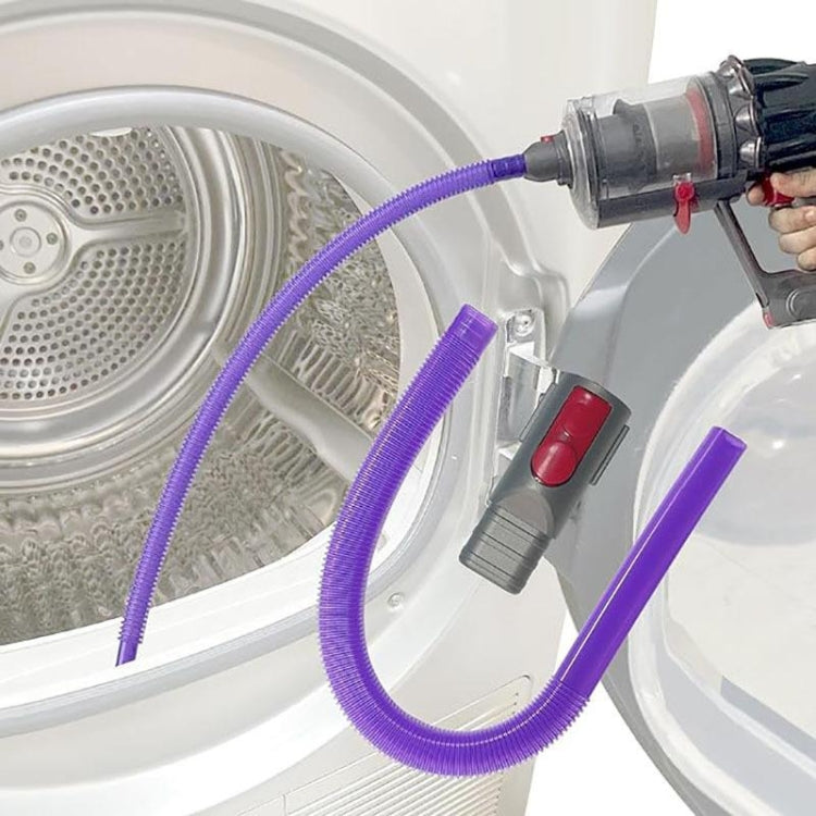 Kabelloses Staubsauger-Trockner-Entlüftungsreinigungsset mit Schlauchaufsatz, For Dyson V7 V8 V10 V11 V15 G5 Purple, For Dyson V6 / DC Purple, For Dyson V7 V8 V10 V11 V15 G5 Gray, For Dyson V6 / DC Gray