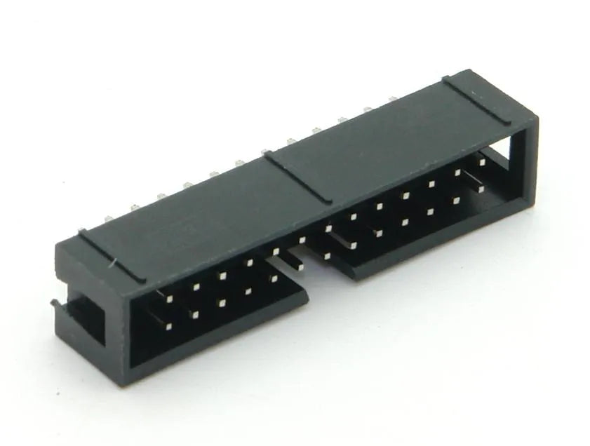 Wannenstecker, 26-polig, RM 2,54, gerade
