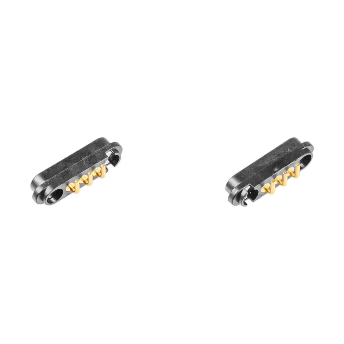 BerryBase BerryBase Pogo-Pin Stecker und Sockel, 3-polig, magnetisch, 90°, ohne Kabel und Ösen elektroniktrade Switzerland