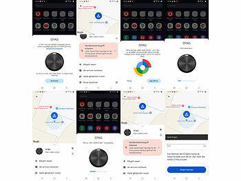 Callstel 4er-Set Mini-Schlüssel- und Gegenstandsfinder für Google-Android elektroniktrade Switzerland