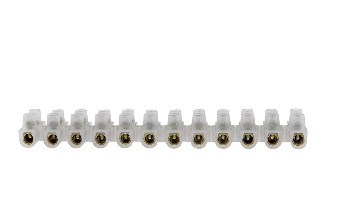 Chilitec Lüsterklemmen für 1,5-2,5mm², 12 Klemmen Messingeinsatz, transparent Elektroniktrade Switzerland