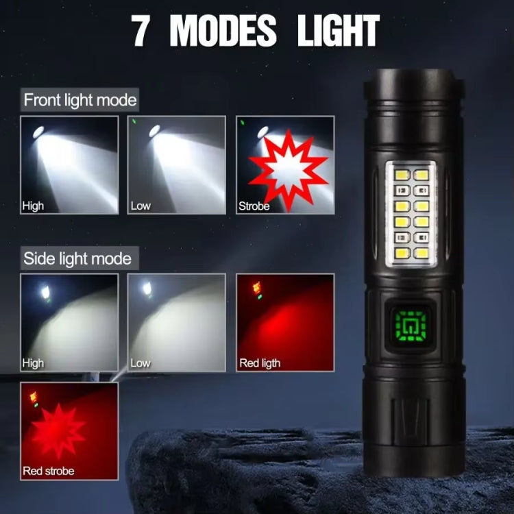 E-SMARTER Helle LED-Seitenleuchte, Taschenlampe, Mini-Taschenlampe mit Sturzschutz elektroniktrade Switzerland