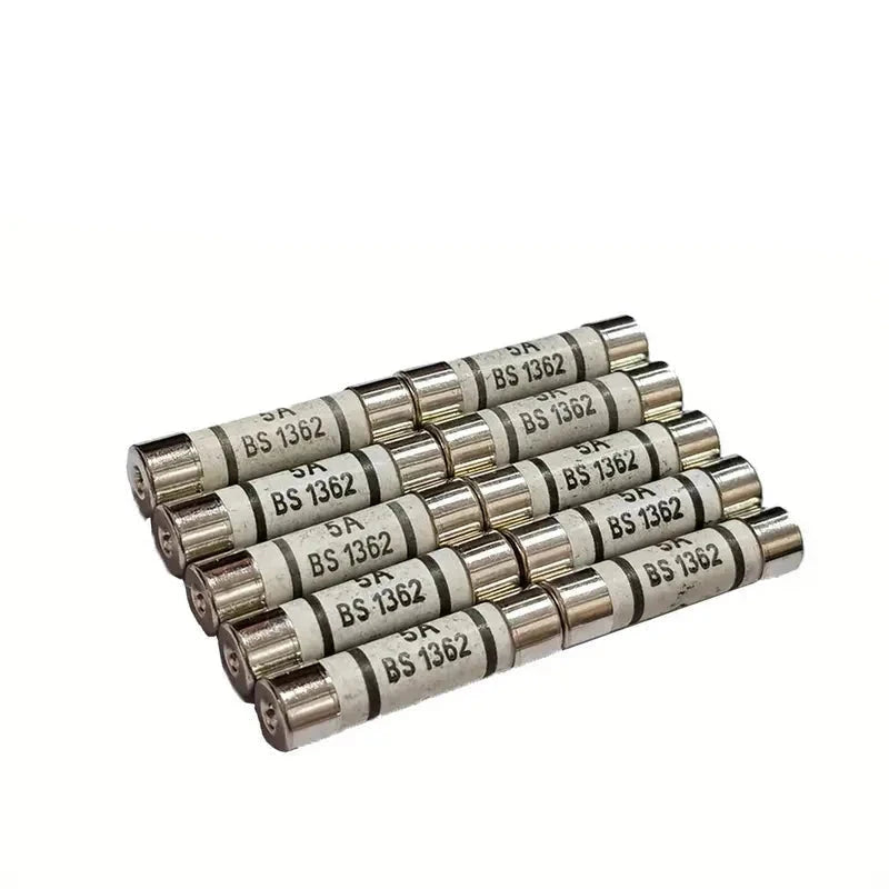 Elektroniktrade 240V Haushalt Keramikrohr Netzstecker Sicherungen 6,3x25mm elektroniktrade Switzerland
