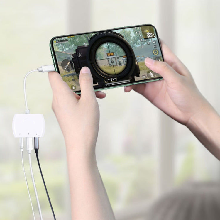 elektroniktrade 8-Pin-Adapter auf 8-Pin + 2× 3,5-mm-Audio mit Ladefunktion elektroniktrade Switzerland