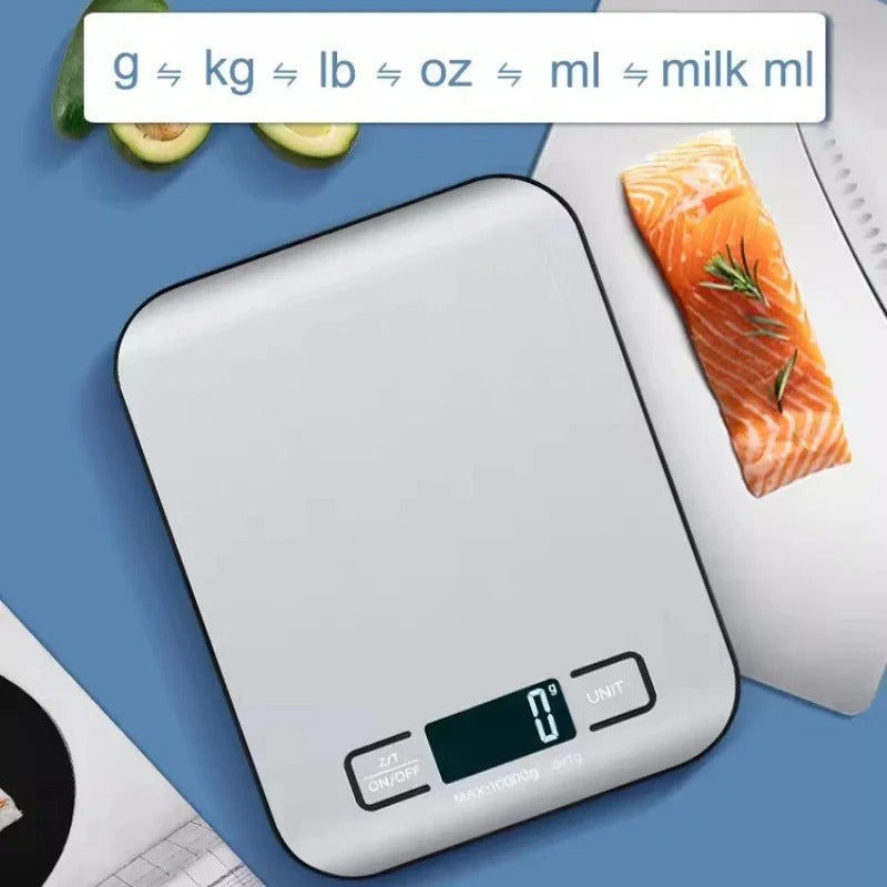 Elektroniktrade Digitale Küchenwaage mit LED-Anzeige – Präzision trifft Design elektroniktrade Switzerland