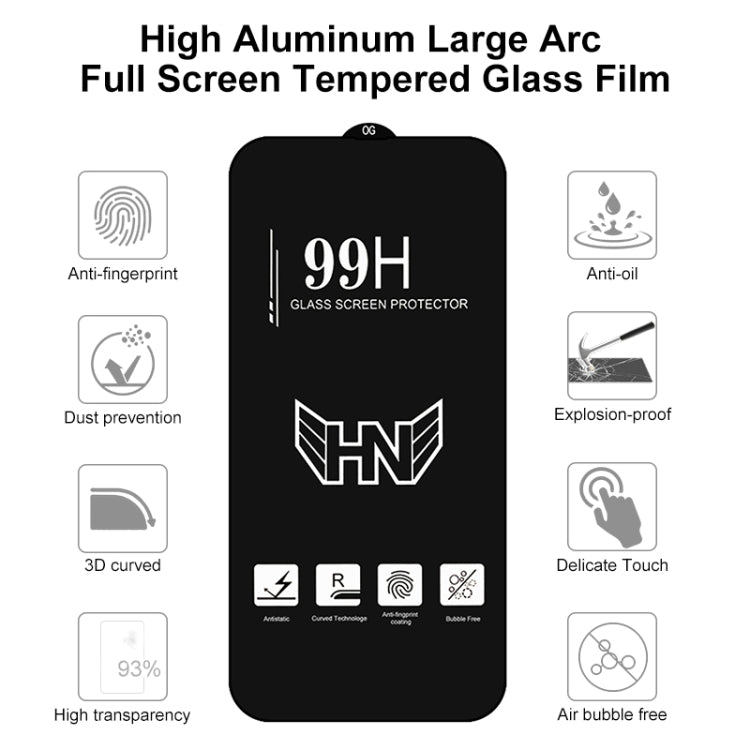 Elektroniktrade Für iPhone 12/12 Pro High Aluminium Large Arc Vollbild-Hartglasfolie Elektroniktrade Switzerland