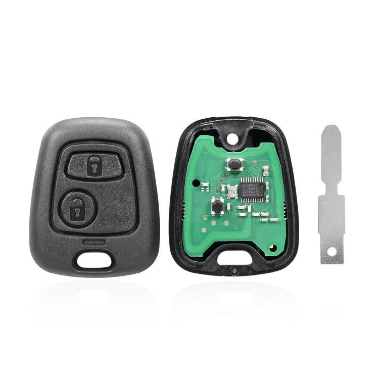 Elektroniktrade Für Peugeot 206 433 MHz 2 Tasten Intelligente Fernbedienung Autoschlüssel, NE78, SX9 elektroniktrade Switzerland