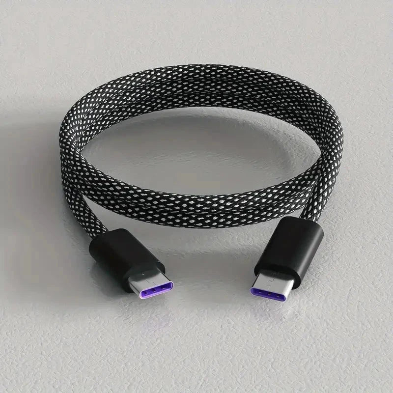 Elektroniktrade Hochwertiges Datenkabel mit magnetischer Saugnapftechnik Schwarz 1m elektroniktrade Switzerland