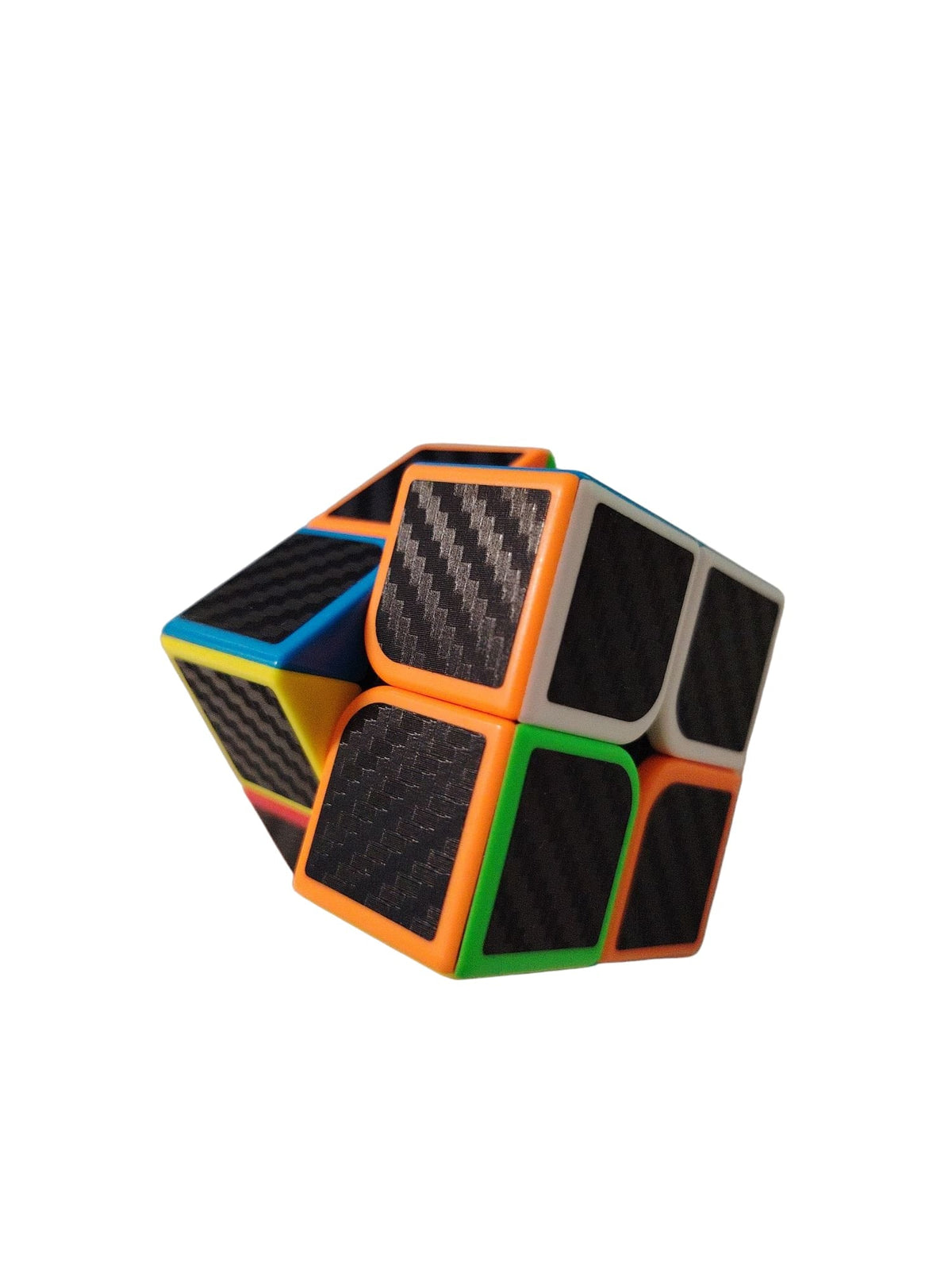 Elektroniktrade 🧩 Magischer Zauberwürfel – Carbonfaser 2er Serie 🧩2x2 elektroniktrade Switzerland