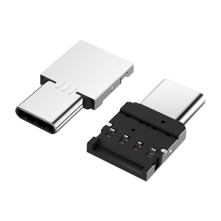 elektroniktrade Mini-Aluminiumlegierung USB-C / Typ-C-Stecker auf USB-Buchse OTG-Adapteranschluss elektroniktrade Switzerland