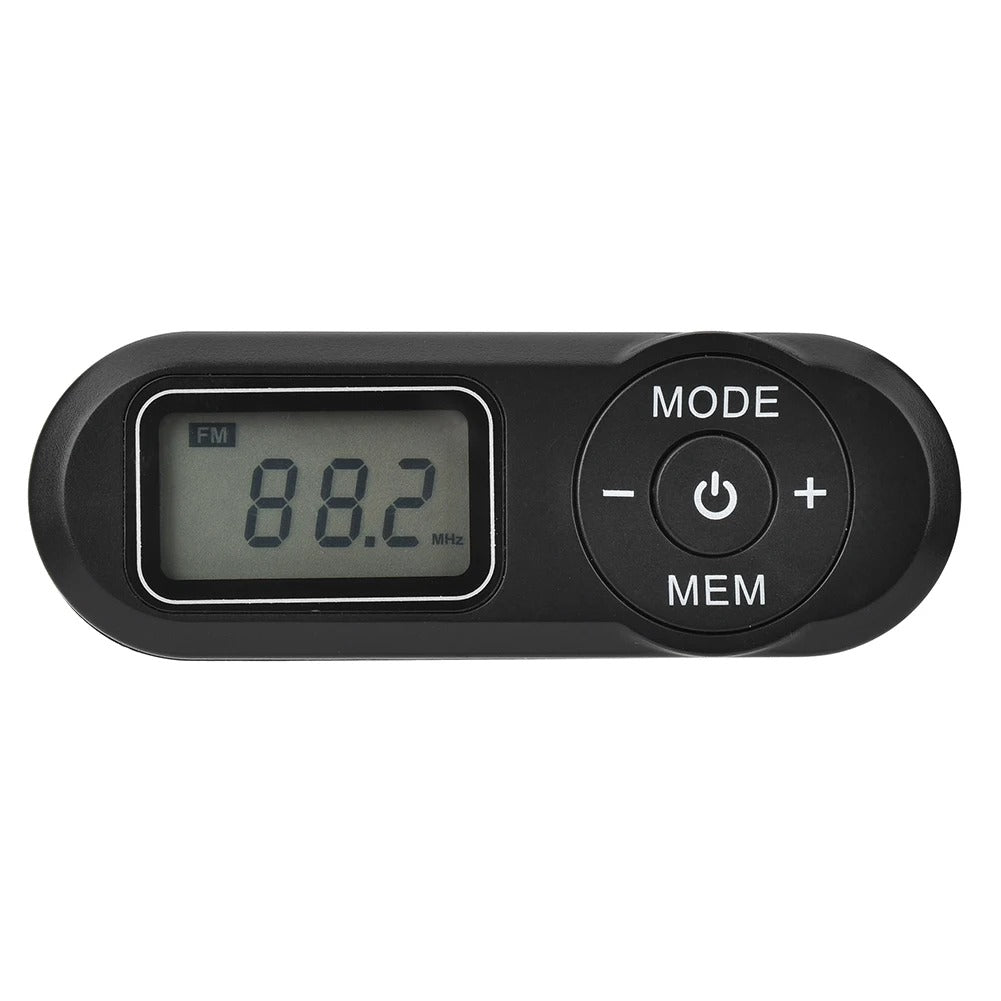 Elektroniktrade Mini FM Radio mit LCD Digital Anzeige ideal für Outdoor Sport elektroniktrade Switzerland