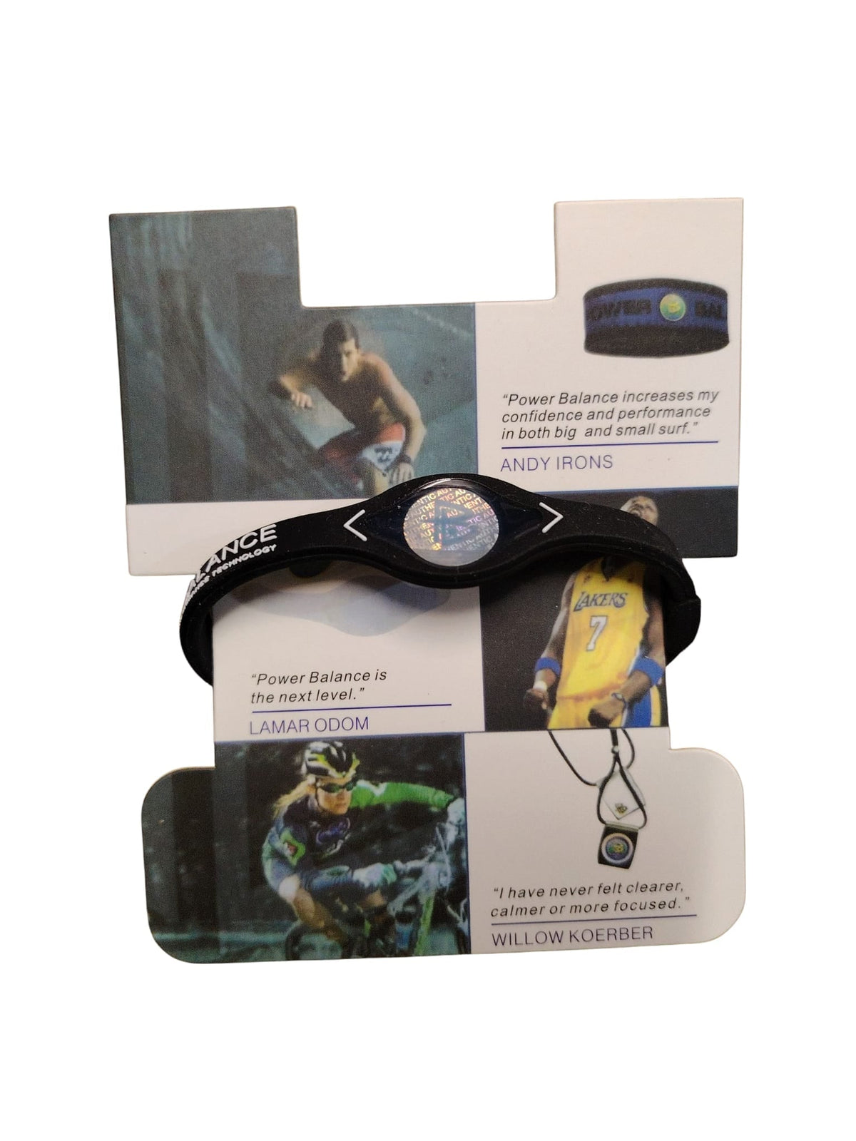 Elektroniktrade Power Balance Band - Transparent / Schwarz Grösse M/L/S elektroniktrade Switzerland