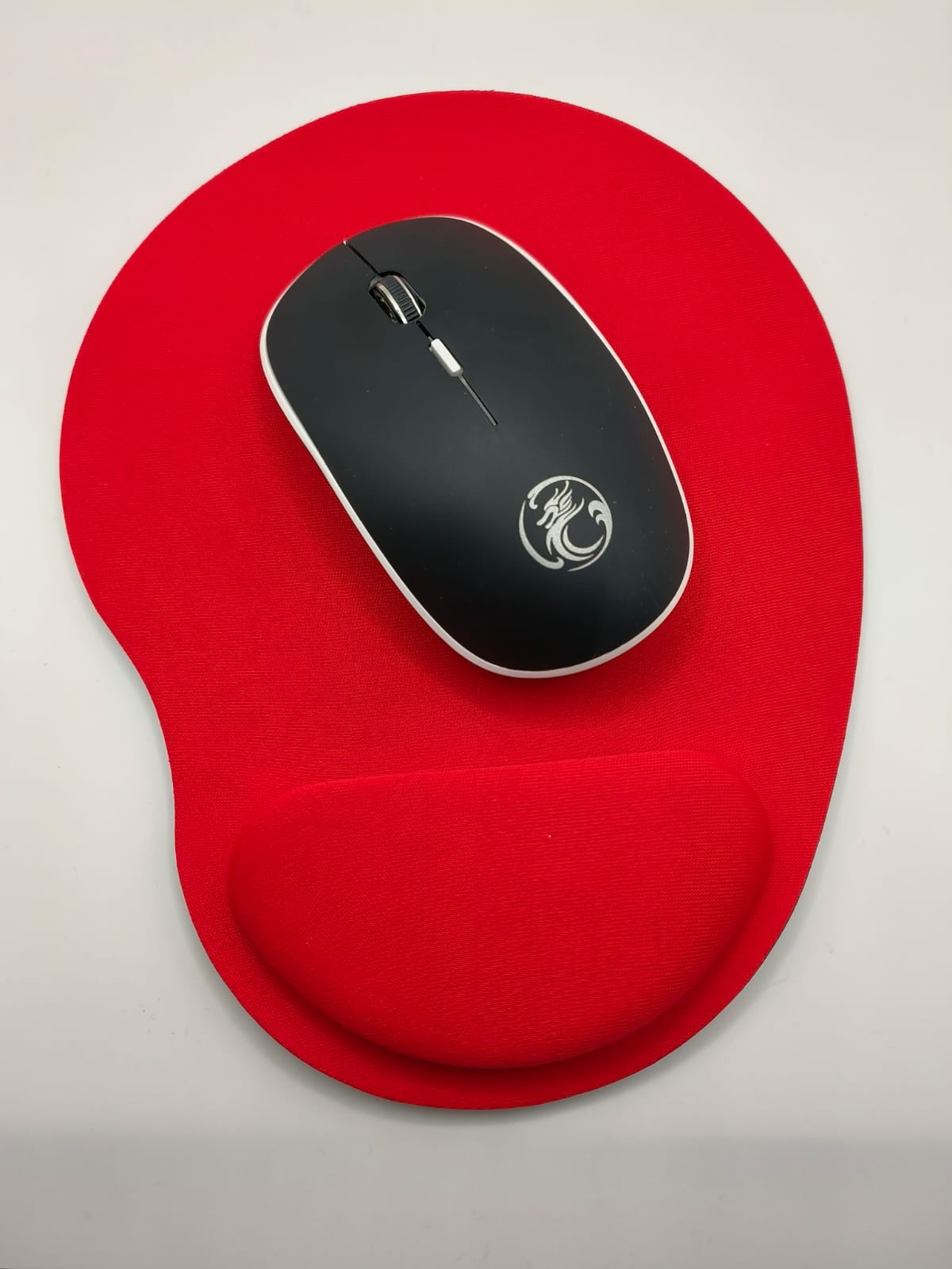 Elektroniktrade Stoff Gel Mauspad, Mausmatte (Red, Rot) elektroniktrade Switzerland