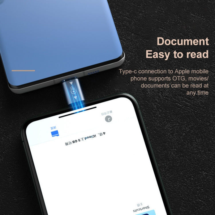 Elektroniktrade USB-C / Typ-C-Stecker auf 8-Pin-Steuerung + Datenübertragung + OTG-Adapter elektroniktrade Switzerland