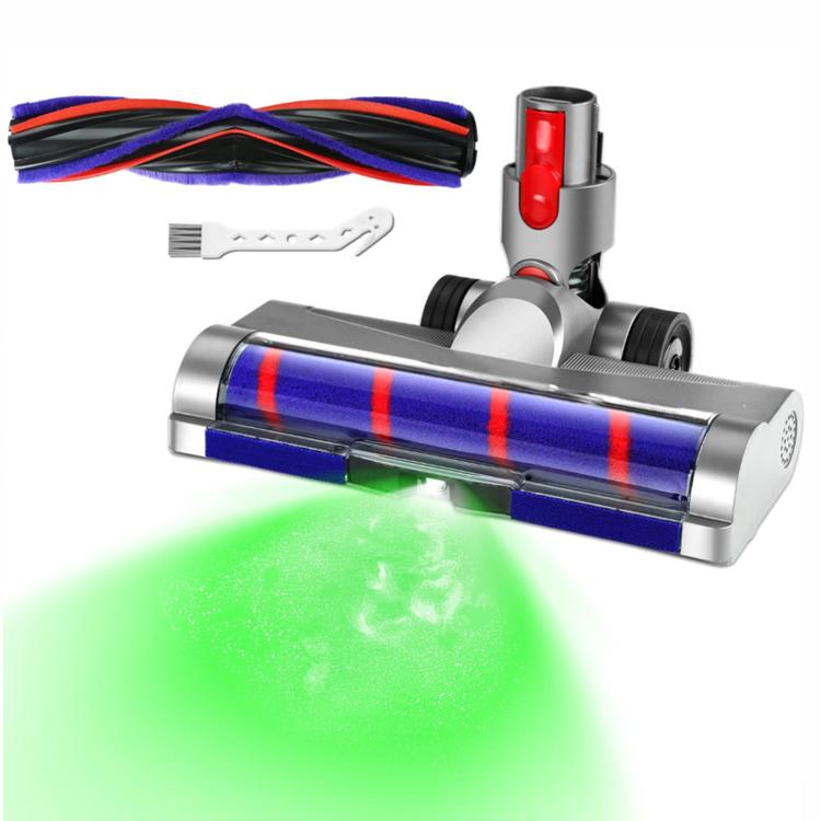 elektroniktrade Weiche Walzenbürste und Anti-Verwicklungsbürsten-Set für Dyson V7, V8, V10, V11 und V15 Staubsauger mit grüner LED-Staubleuchte elektroniktrade Switzerland