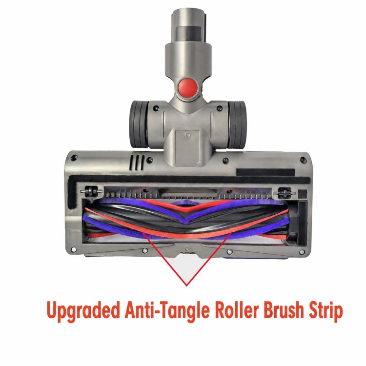 elektroniktrade Weiche Walzenbürste und Anti-Verwicklungsbürsten-Set für Dyson V7, V8, V10, V11 und V15 Staubsauger mit grüner LED-Staubleuchte elektroniktrade Switzerland