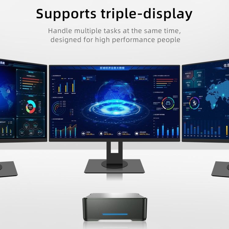 GK3V GK3V Windows 11 Pro Mini-PC, Intel Gemini Lake J4125, Speicher: 8GB + 256GB elektroniktrade Switzerland
