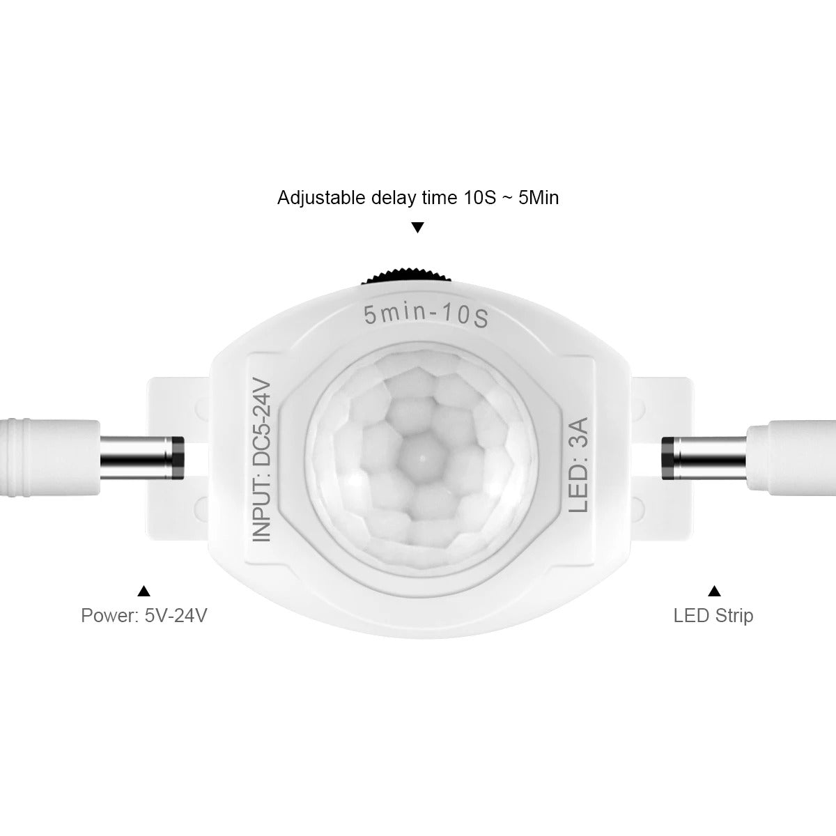 Motion Sensor Licht Schalter DC12V 24V Bewegung Detektor