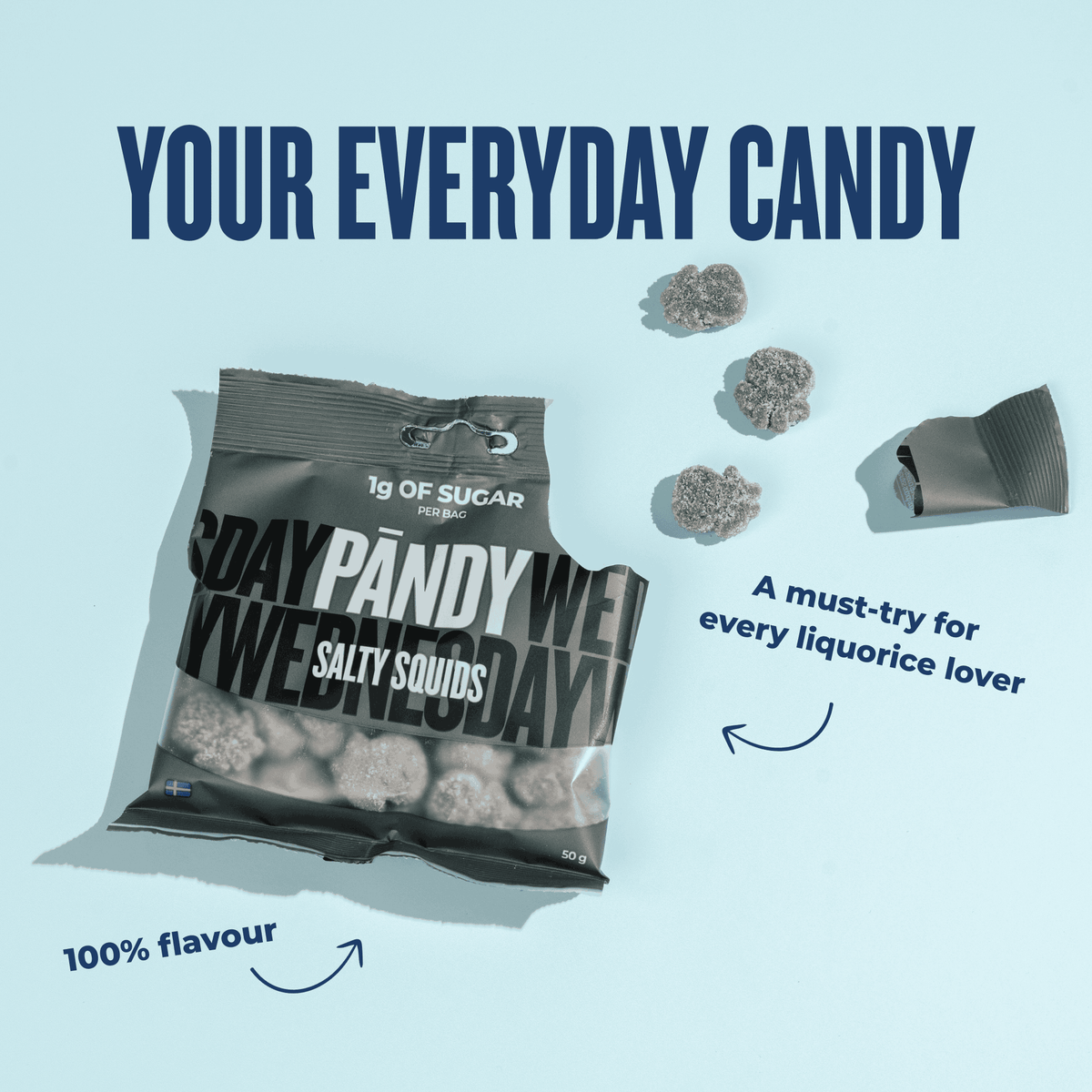 Pändy Pändy Candy Salty Squids elektroniktrade Switzerland