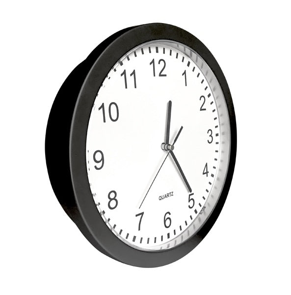 SG Wanduhr mit Geheimfach – clever & unauffällig in Silber elektroniktrade Switzerland
