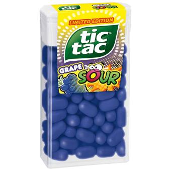 Tic Tac Tic Tac Grape Sour 54g 🍇💙 – Saure Trauben-Dragees - Ab 20.10.2026 Lieferbar! elektroniktrade Switzerland
