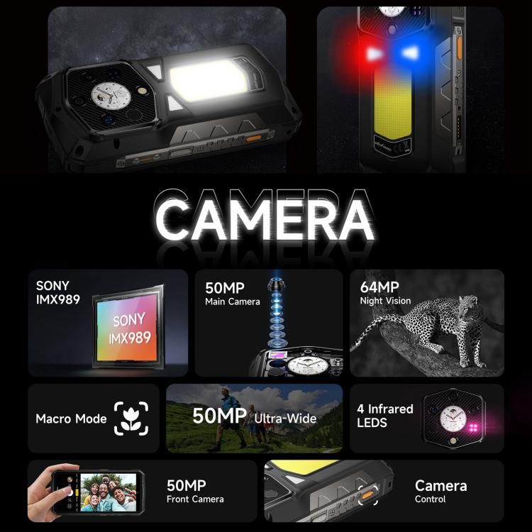 Ulefone Ulefone Armor 29 Pro – 16 GB + 512 GB, Nachtsichtfunktion, 6,67 Zoll + 1,04 Zoll Display, Android 15 elektroniktrade Switzerland