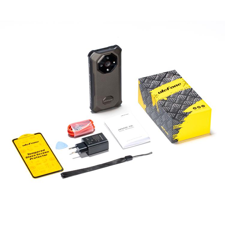 Ulefone Ulefone Armor X16, 6 GB + 128 GB, Nachtsicht, robustes Smartphone (IP68/IP69K), 6,56 Zoll, Android 15, MediaTek Helio G91 Octa-Core-Prozessor, Netzwerk: 4G, NFC, OTG, Armor X16, 6GB+128GB Elektroniktrade Switzerland