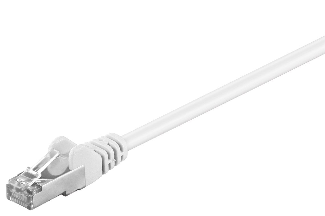 CAT 5e Patchkabel, F/UTP, Weiß 30m | #alektroniktrade.com#
