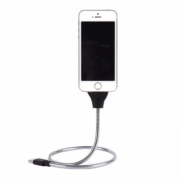 Biegsame USB Halterung mit MicroUSB Stecker | #alektroniktrade.com#