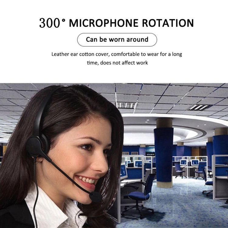 USB Headset 101U mit drehbarem 300-Grad-Mikrofon