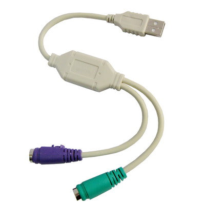 USB zu PS / 2 Adapterkabel für Tastatur und Maus, gute Qualität | #alektroniktrade.com#