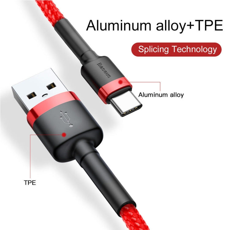 BASEUS Baseus 2m 2A Max. USB-zu-USB-C / Typ-C-Datensynchronisations-Ladekabel Elektroniktrade Switzerland