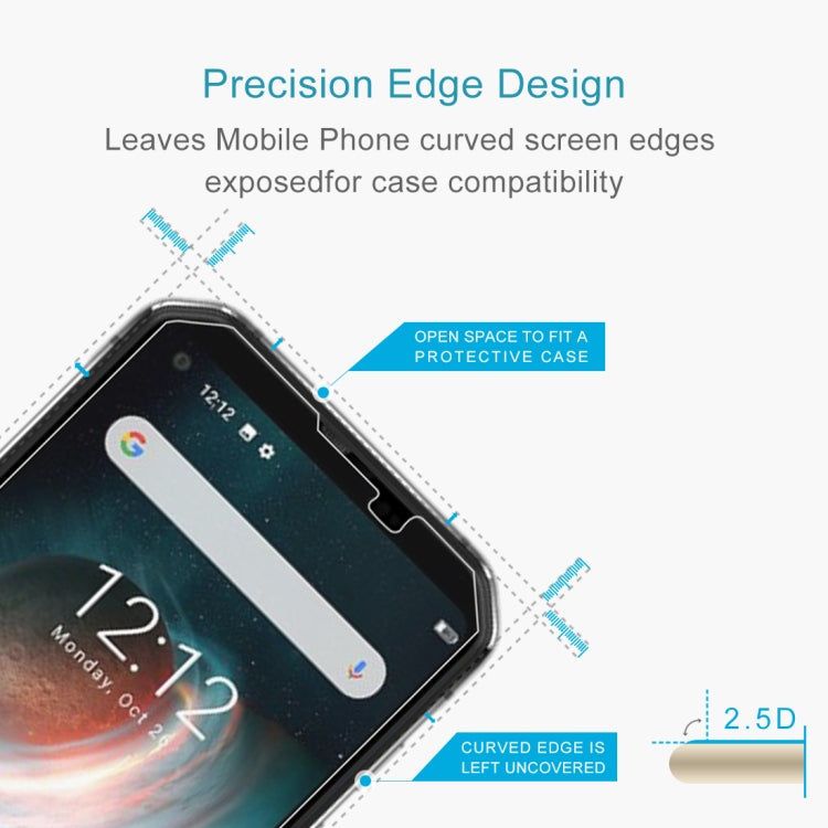 Blackview BlackView BL6000 Pro 5G 1 Stück 0,26 mm 9H 2.5d gehärteter Displayschutz elektroniktrade Switzerland