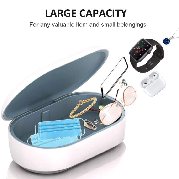 Elektroniktrade 15W Wireless & Smartphone Sterilisator UV-Licht Desinfektionsreinigungsbox (weiß) elektroniktrade Switzerland