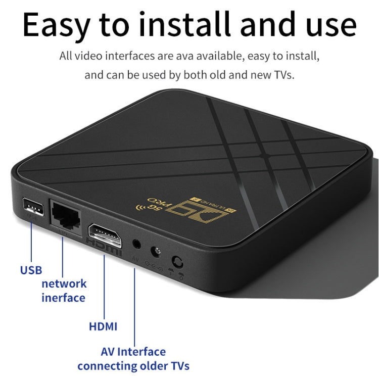 Elektroniktrade D9 Pro 4K HD Smart TV Box mit Android 10 8GB Ram + 128GB Speicherplatz Elektroniktrade Switzerland