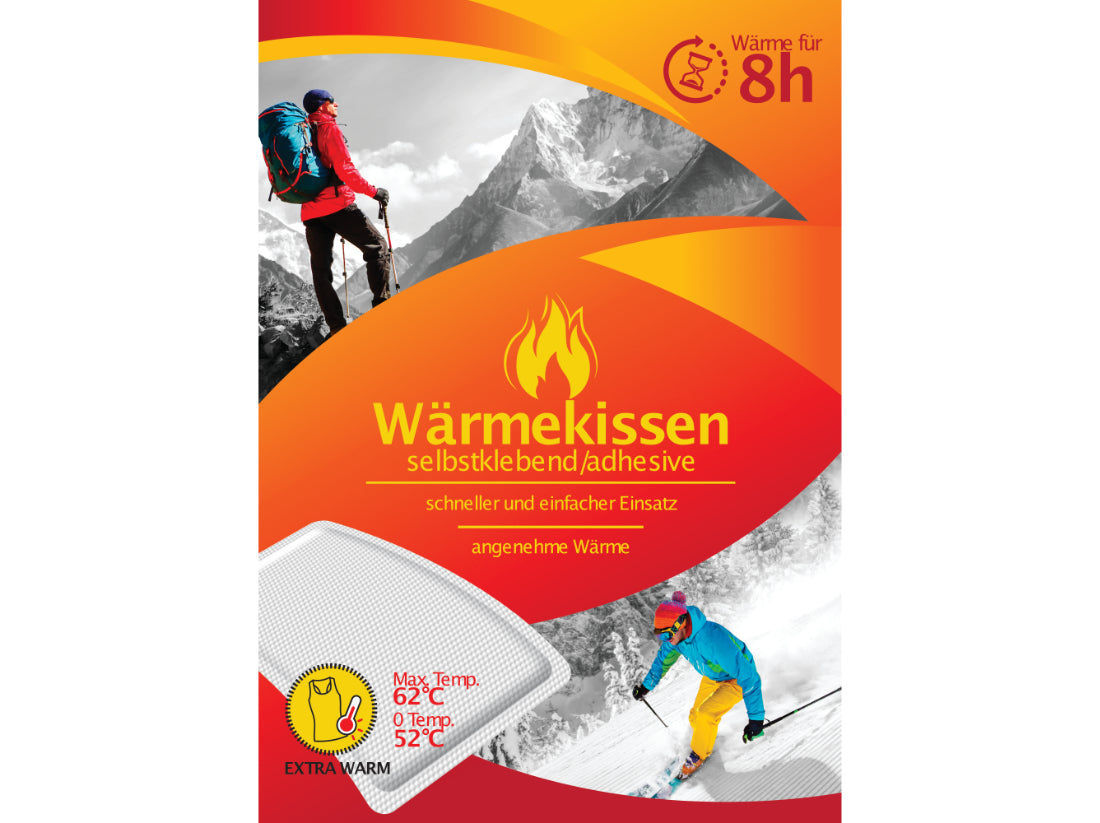 Elektroniktrade Wärmekissen, Wirkung hält bis zu 8 Stunden an, 10x13 cm gegen Muskelkrämpfe, Rücken- & Gliederschmerzen elektroniktrade Switzerland